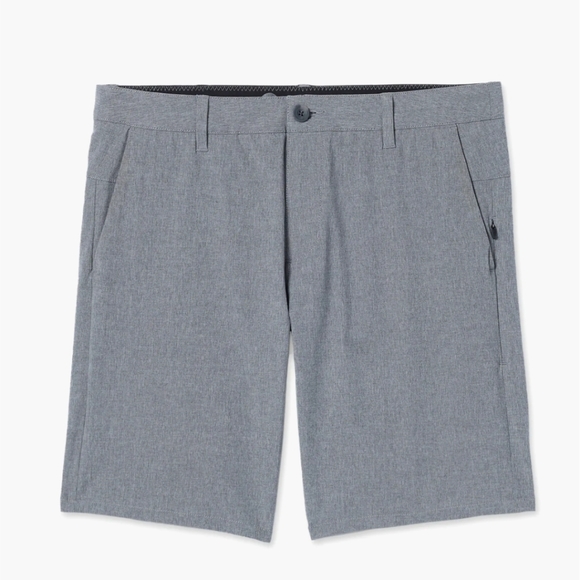 Vuori Other - Vuori Aim Shorts Heather Concrete Activewear Men's Size 36 Waist